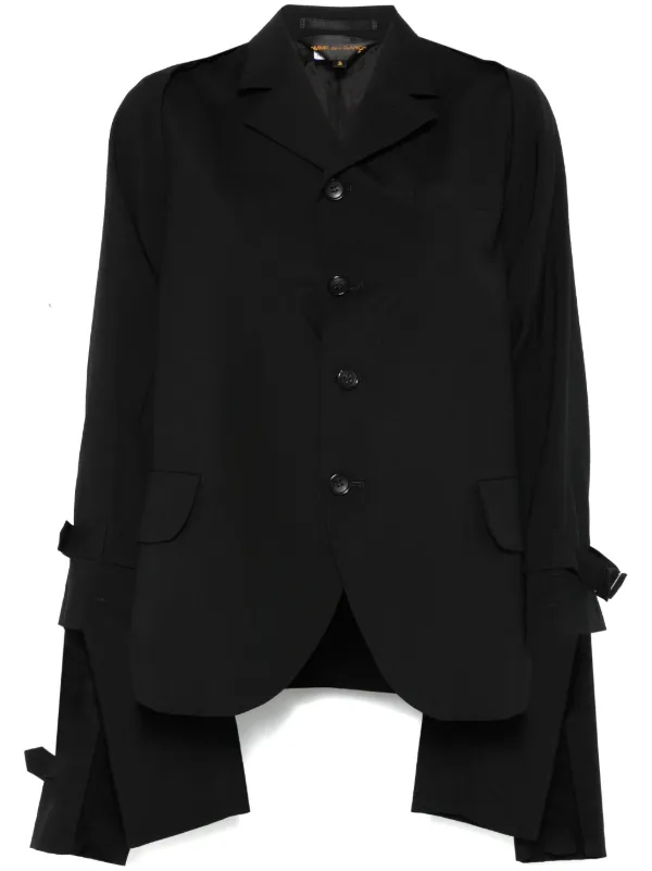 Comme des Garçons Wool Waistcoat in Black