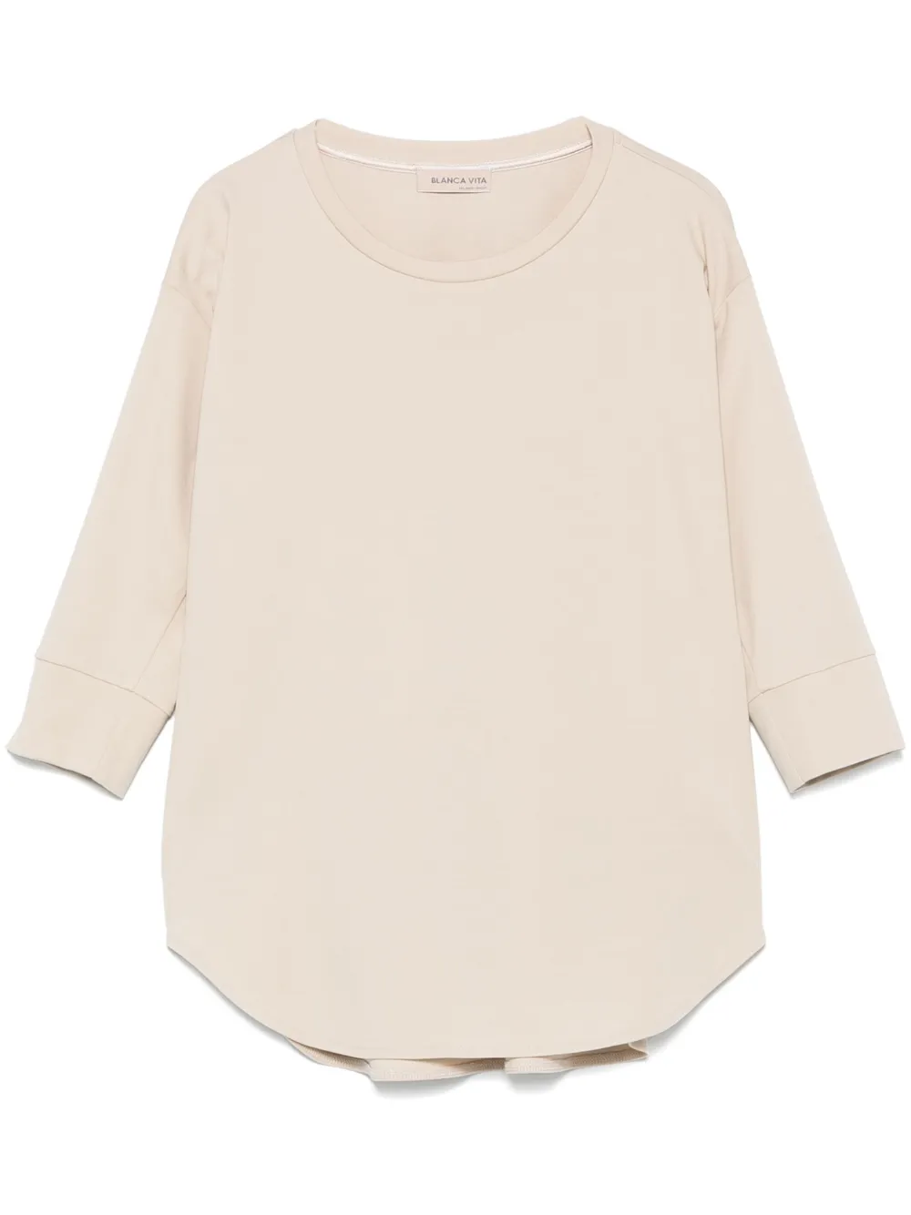 three-quarter length sleeves T-shirt