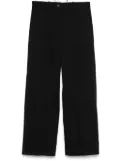 Nine In The Morning Mina straight-leg trousers - Black