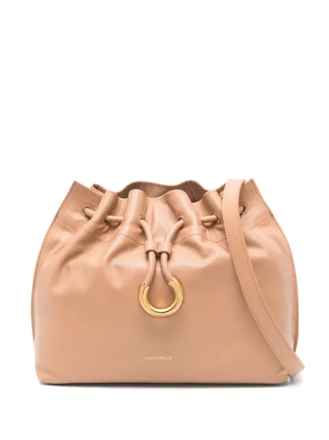 Coccinelle Bolsa transversal de couro