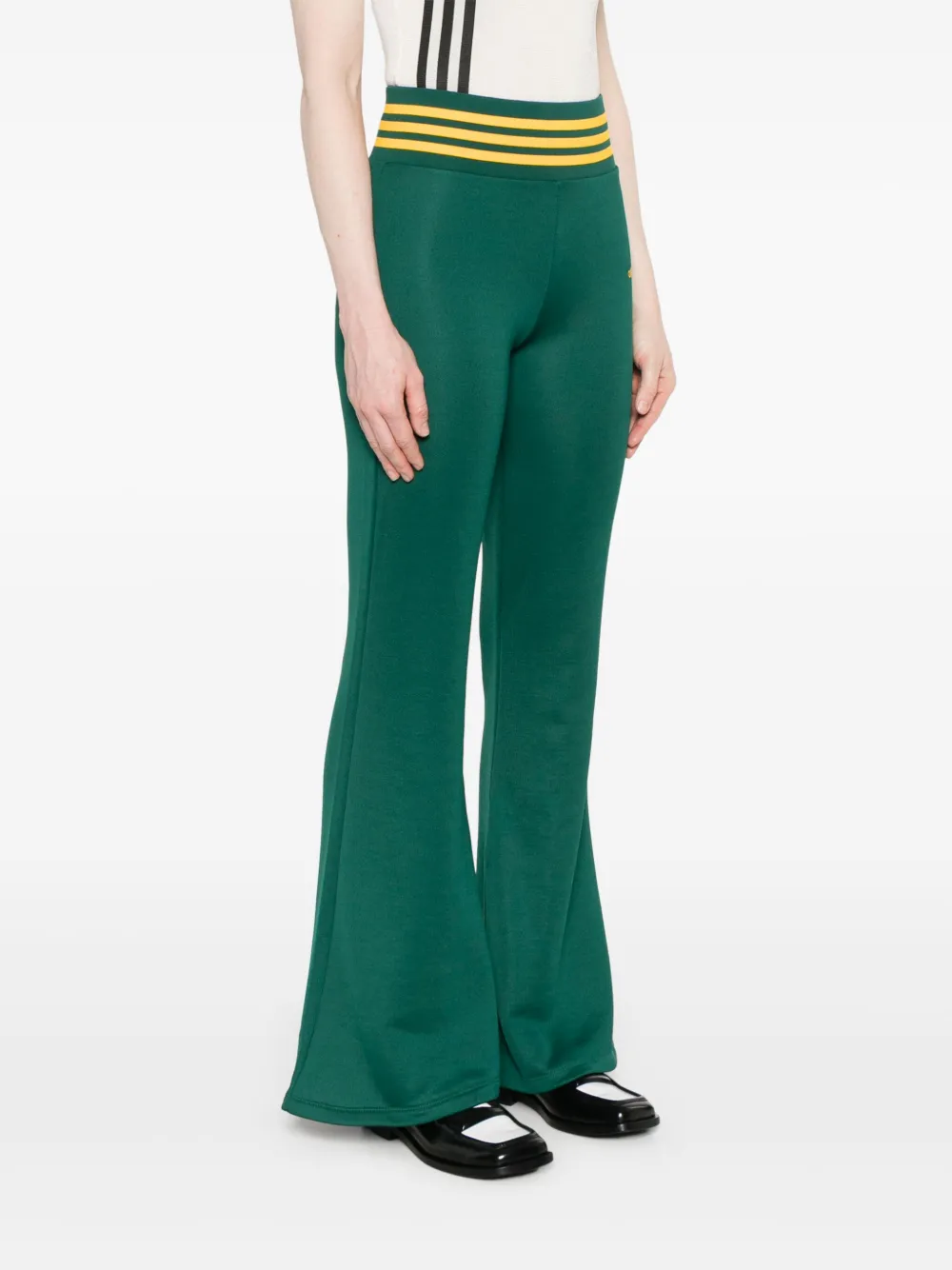 adidas Flared trainingsbroek Groen