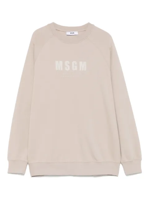 MSGM Kids logo-print sweatshirt