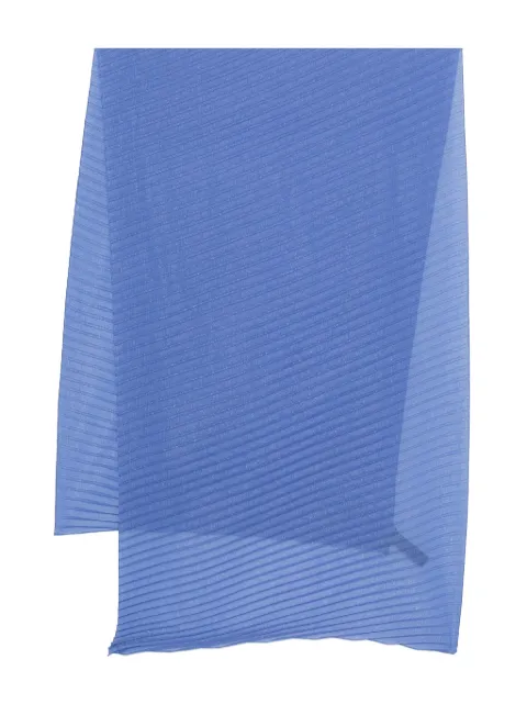 Emporio Armani pleated scarf