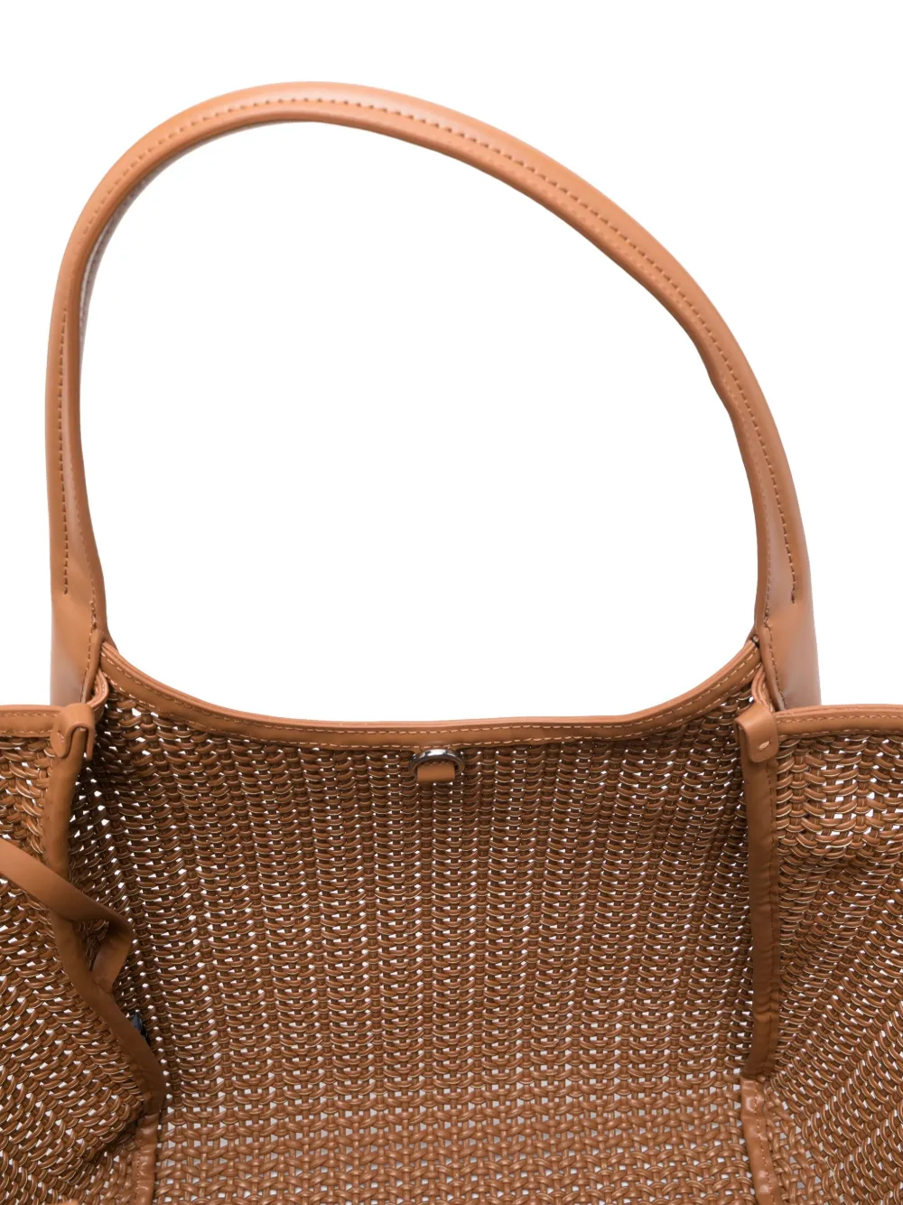 Emporio Armani Geweven shopper Bruin