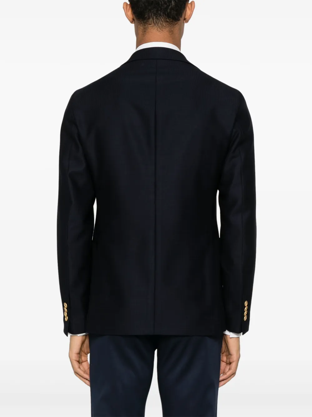 Tagliatore Blazer met enkele rij knopen Blauw