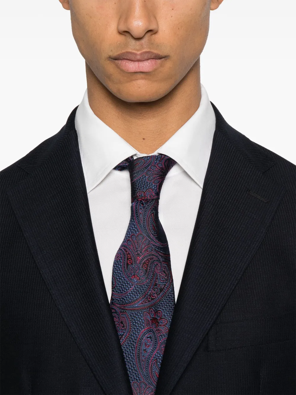 Tagliatore Blazer met enkele rij knopen Blauw