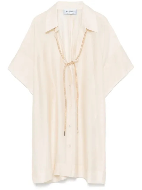 Blugirl belted shirt