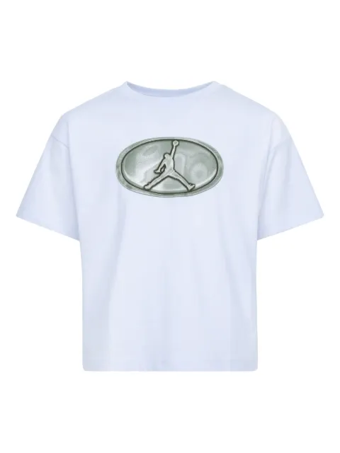 Jordan Kids logo-appliqué T-shirt 