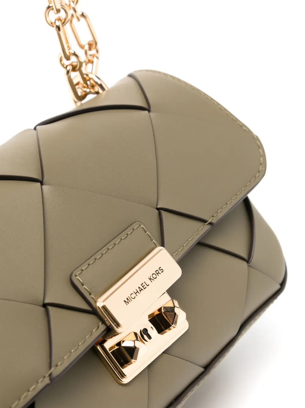Michael Kors Kleine Tribeca crossbodytas Groen