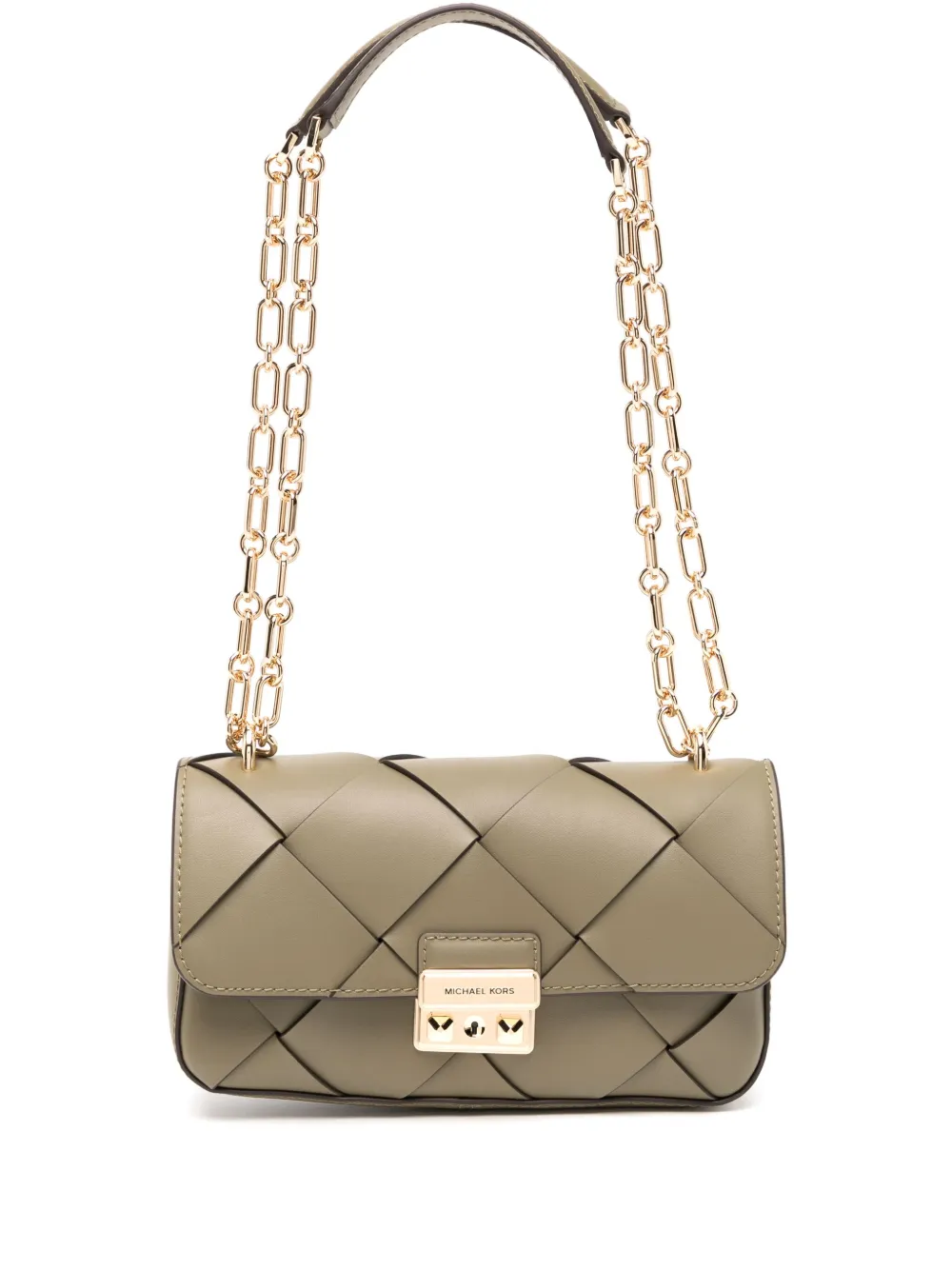 Michael Kors トライベッカ ショルダーバッグ S - グリーン Michael Kors トライベッカ ショルダーバッグ S - グリーン