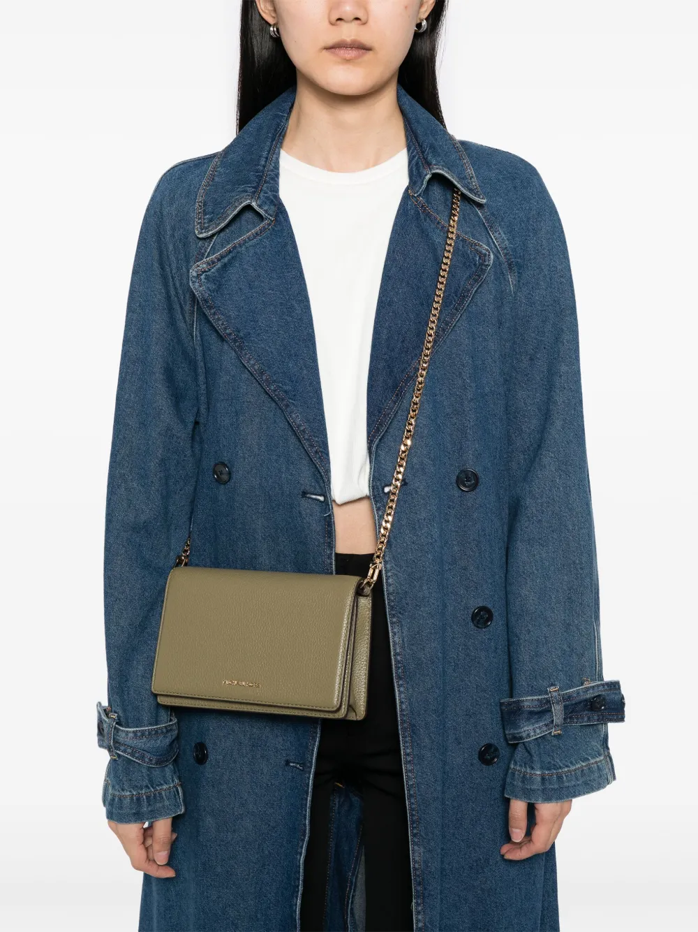 Michael Kors Medium Pebbled Leather Crossbody Bag
