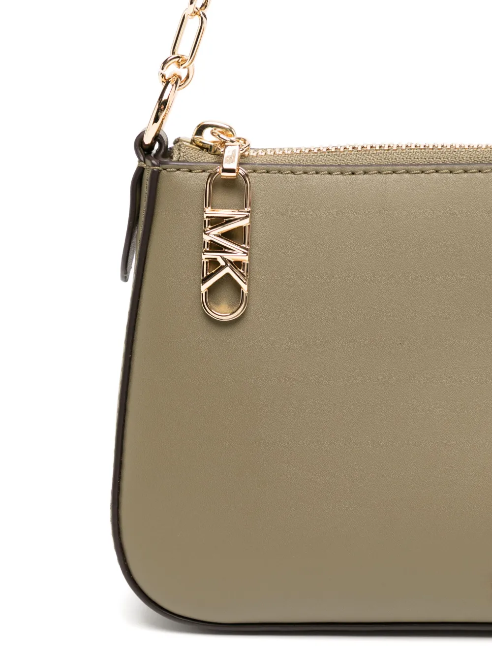 Michael Kors Pouchette tas met ketting Groen