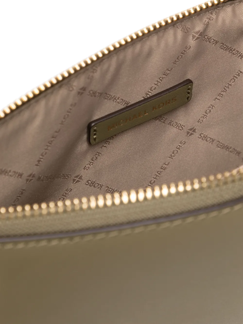 Michael Kors Pouchette tas met ketting Groen