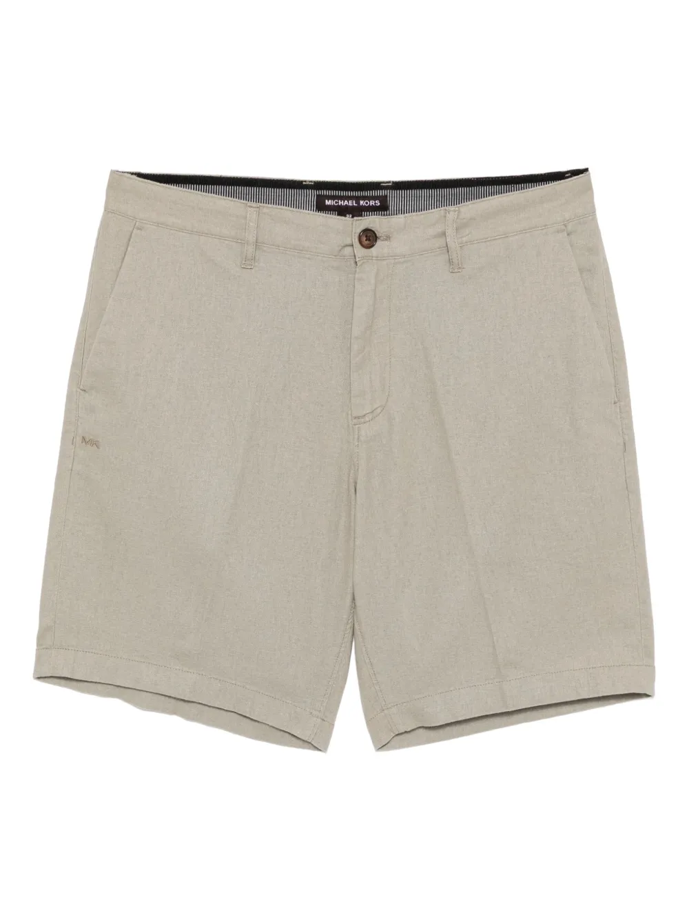 Michael Kors logo-embroidered shorts | Neutrals | Image 1