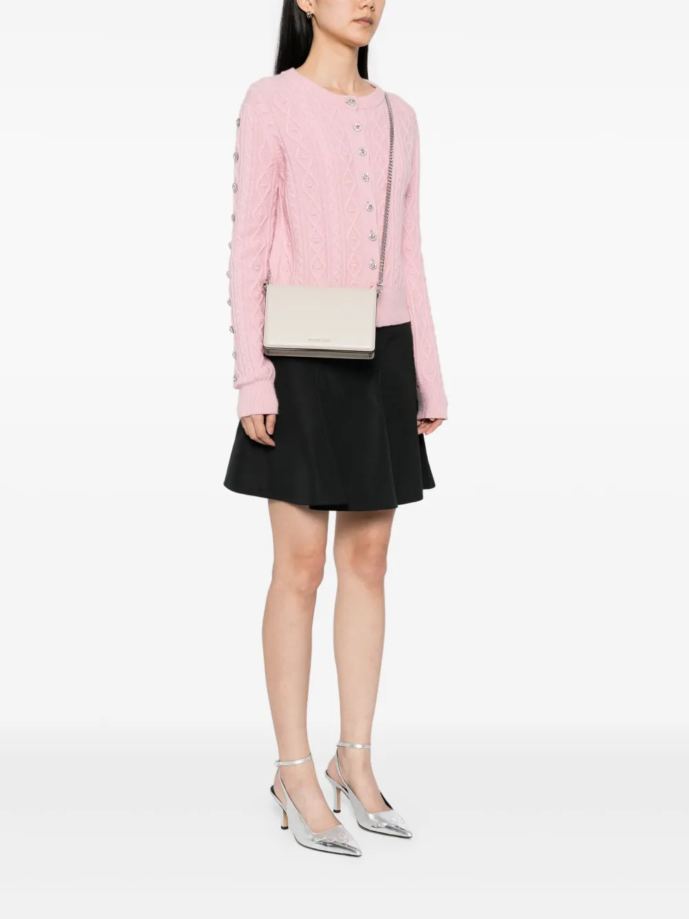 Michael Kors medium pebbled leather crossbody bag | Image 2