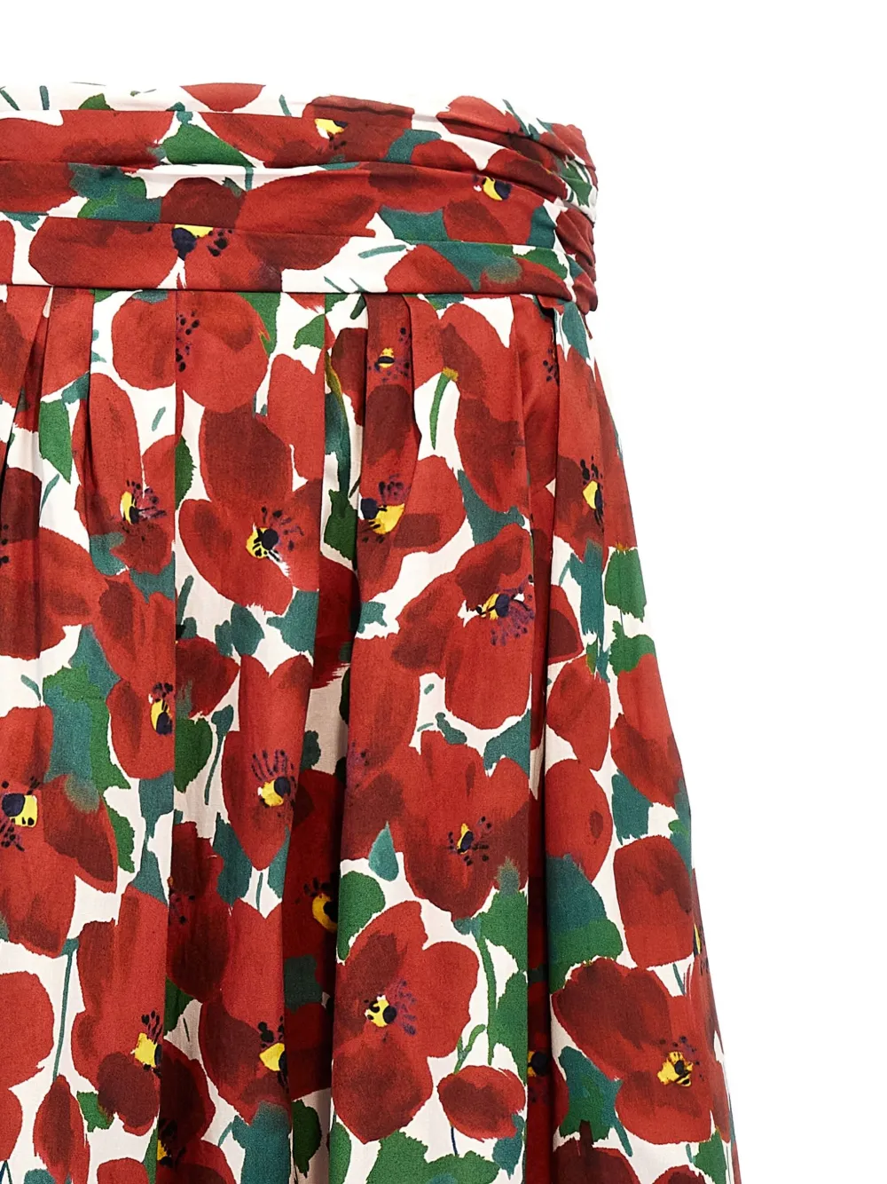 Carolina Herrera Rok met print Rood