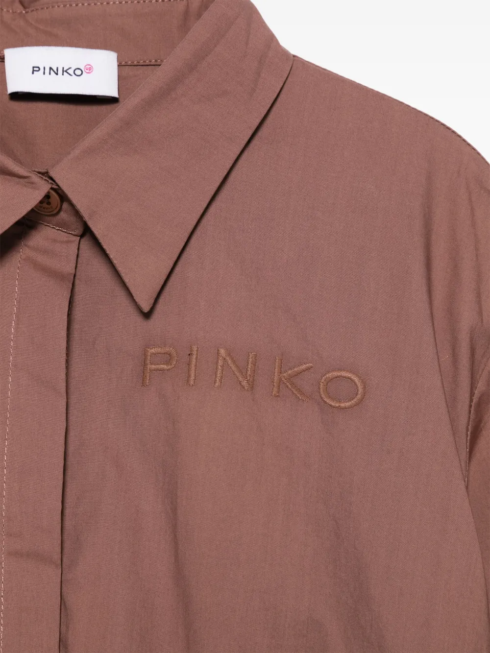 Pinko Kids Jack met geborduurd logo Bruin