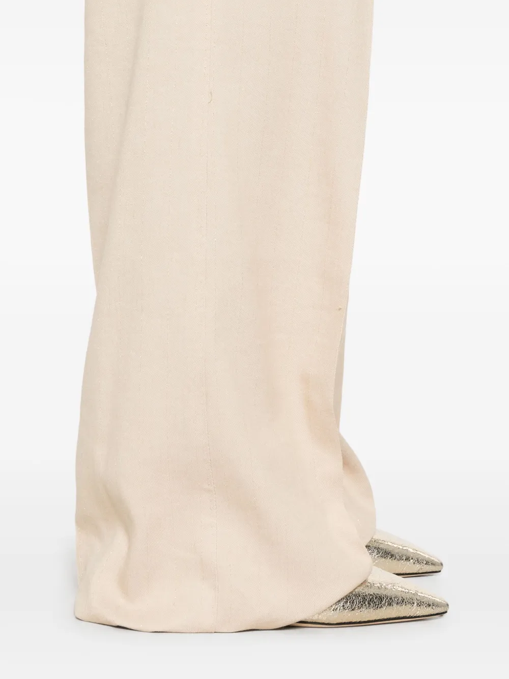 Tagliatore Pak met krijtstreep Beige
