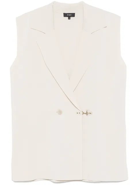 Fay double-breasted waistcoat