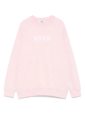 Stone Island Junior ロゴ スウェットシャツ | ピンク | FARFETCH JP