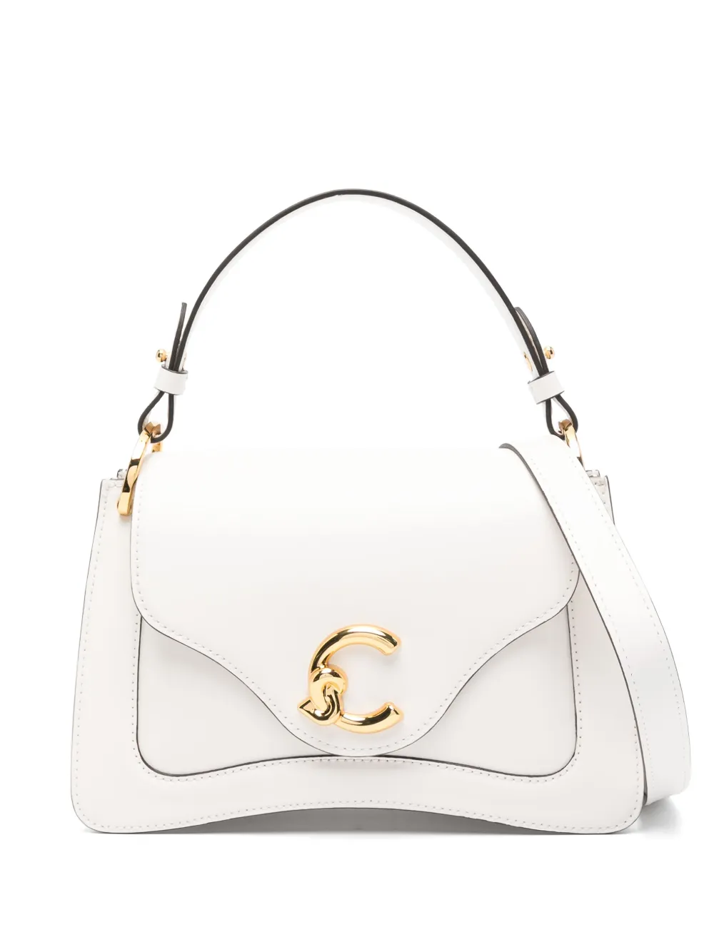 Coccinelle C-Me ショルダーバッグ S - ホワイト Coccinelle C-Me ショルダーバッグ S - ホワイト