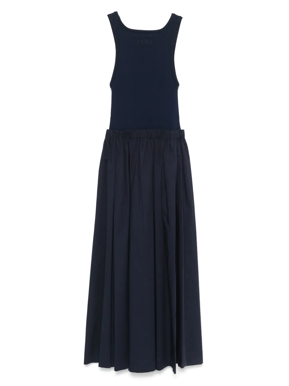 Iceberg Maxi-jurk met gelaagd-effect - Blauw