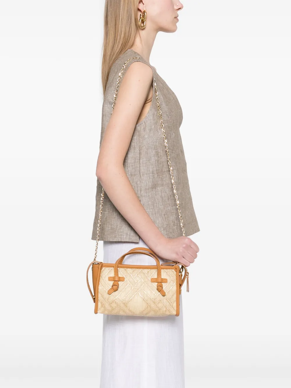 GIANNI CHIARINI Marcella shopper - Beige