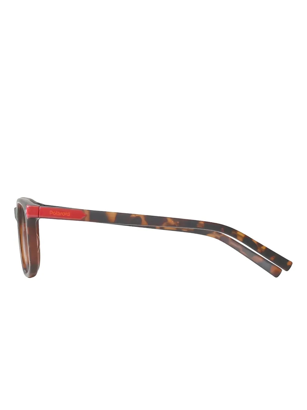  Polaroid Square-frame Glasses - Brown 