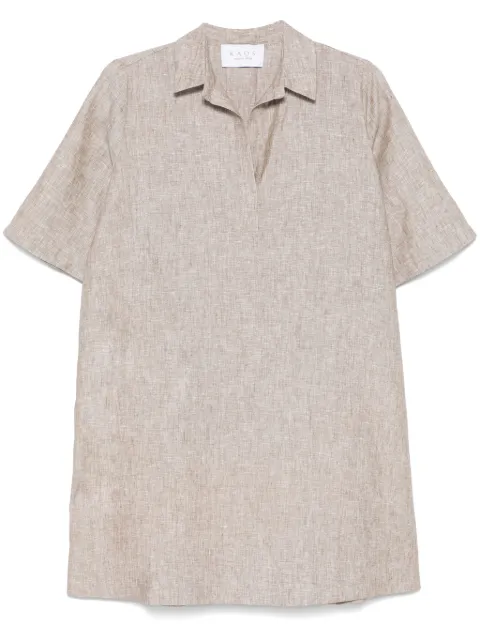 kaos linen mini dress
