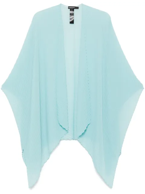 Emporio Armani Butterfly chiffon cape