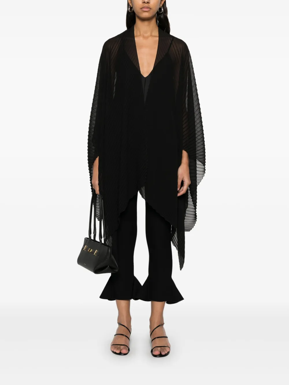 Emporio Armani Butterfly chiffon cape | Capes | Image 2