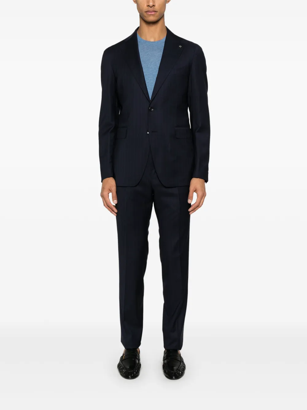 Tagliatore pinstriped suit | Single Breasted Suits | Image 2