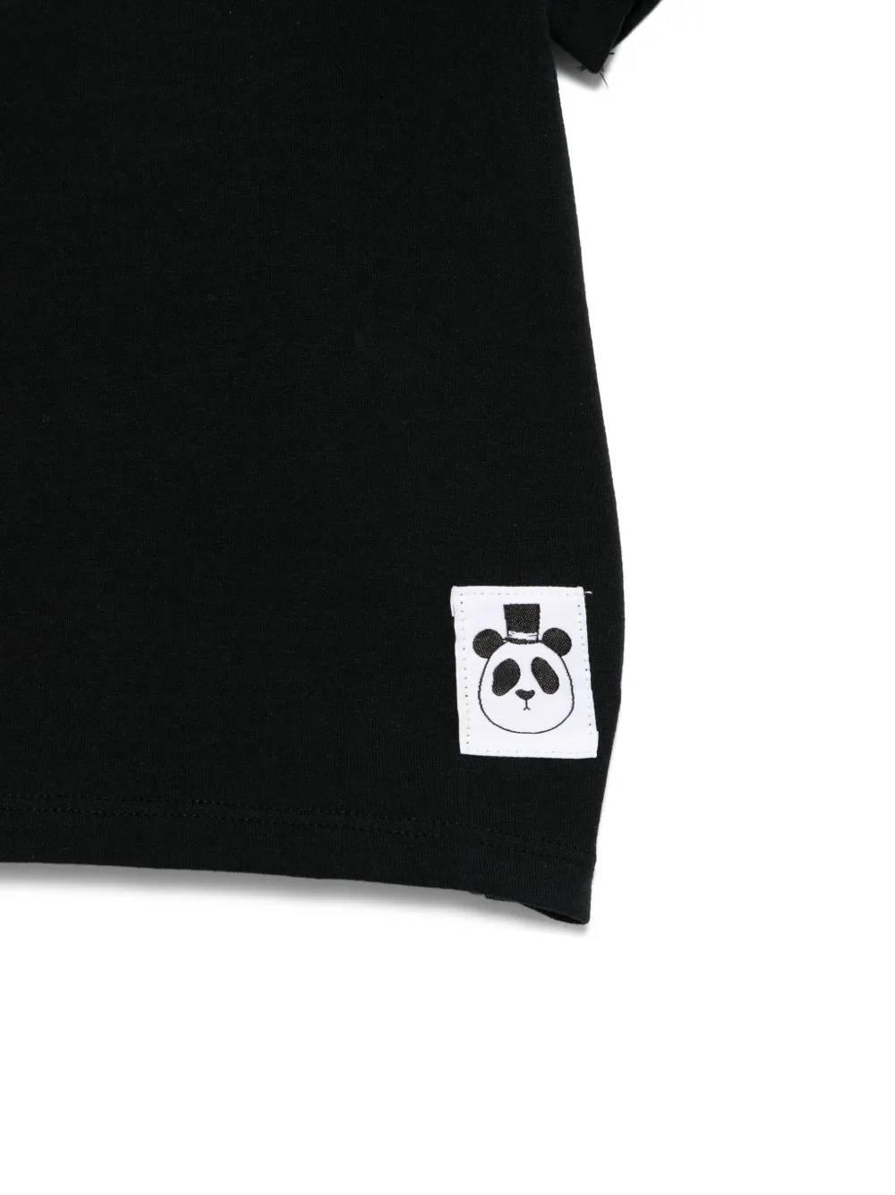 Mini Rodini T-shirt met korte mouwen Zwart