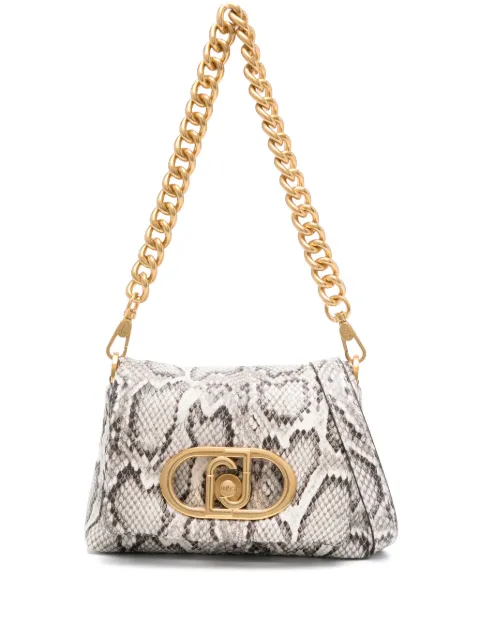 LIU JO small snakeskin-print cross body bag