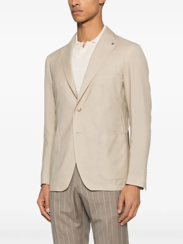 Tagliatore ブローチディテール ジャケット | ニュートラル | FARFETCH JP