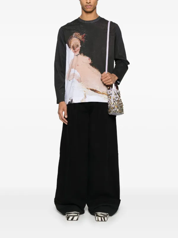 Simone Rocha】シモーネ ロシャ ribbonデザインblackスラックス