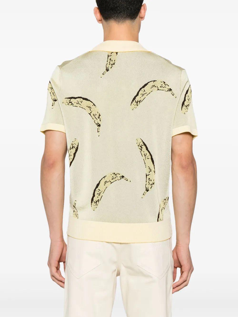 Jacquemus Le Polo Marino top Geel