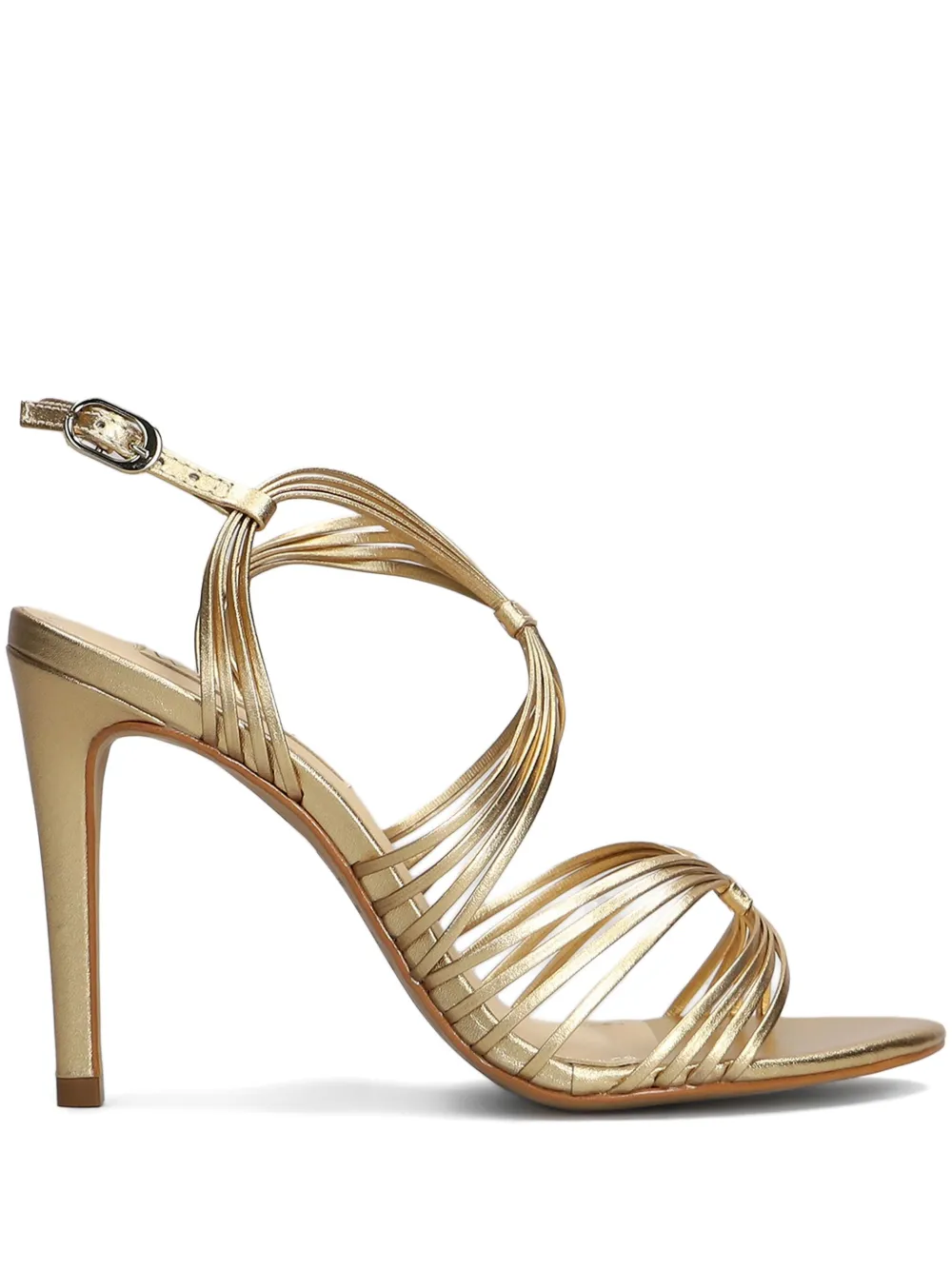 Werner 105mm strappy sandals Gold