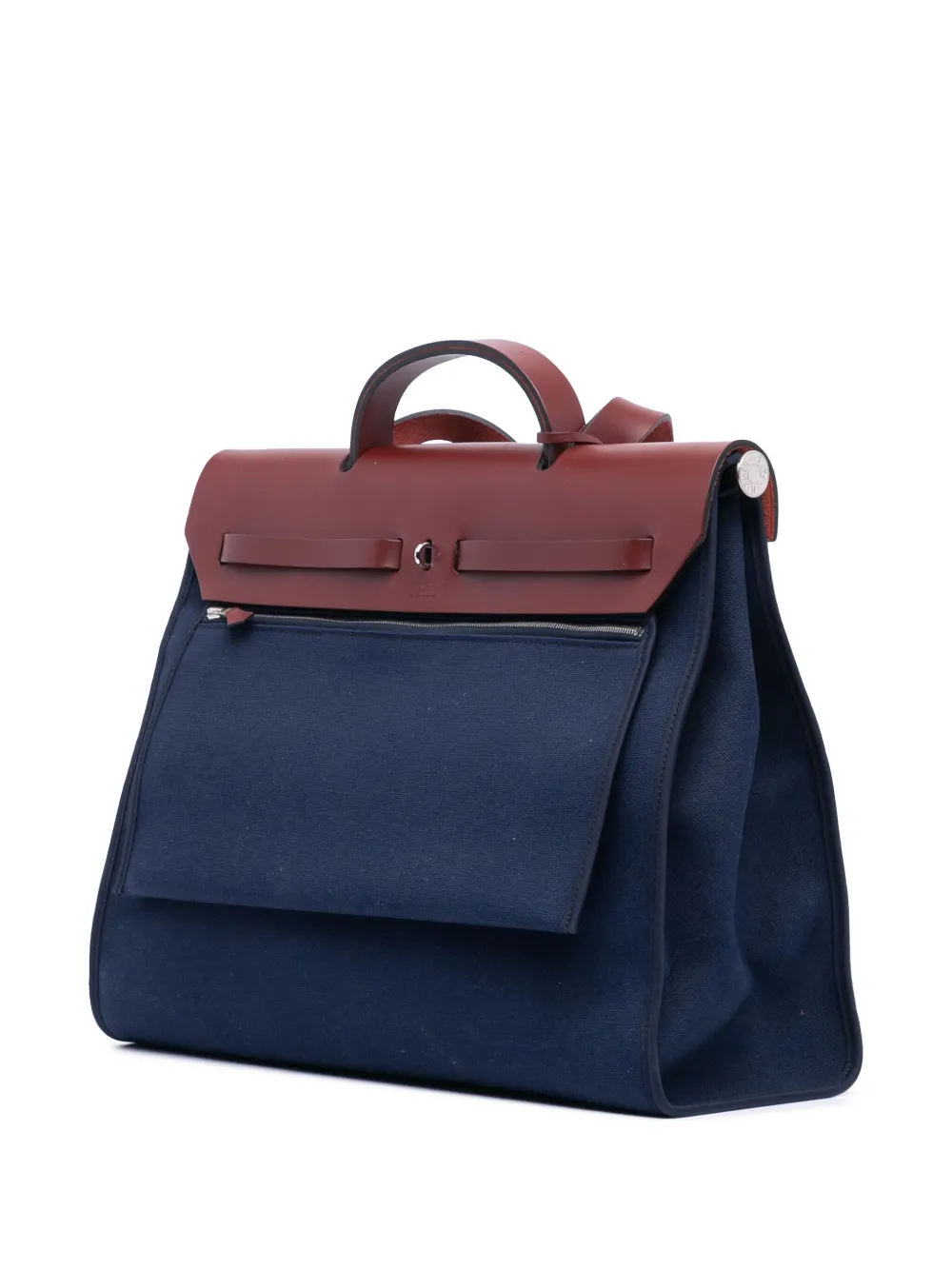 Hermès Pre-Owned 2015 Toile Herbag Zip 39 boekentas - Blauw
