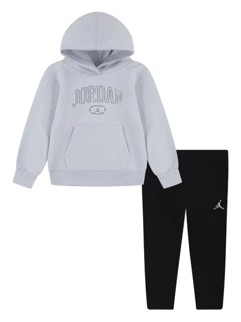 Jordan Kids logo-embroidered trouser set 