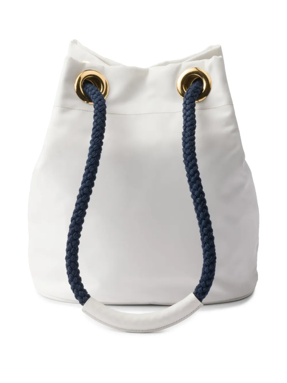 Prada Mariner kleine bucket-tas - Wit