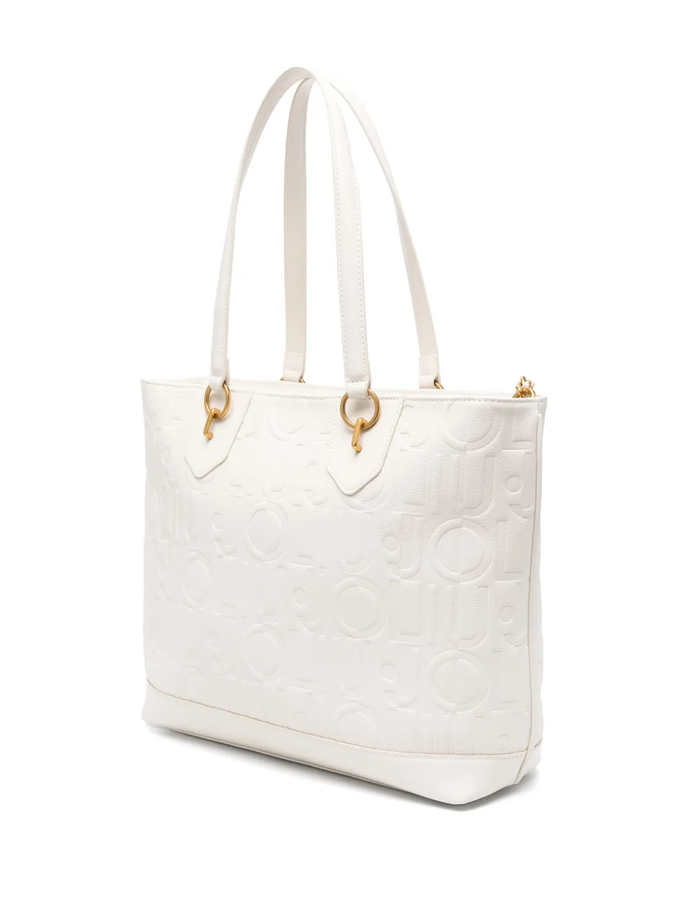 LIU JO Shopper met monogram Wit