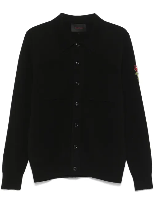 Cardigan à fleurs en cristal - Simone Rocha - Modalova