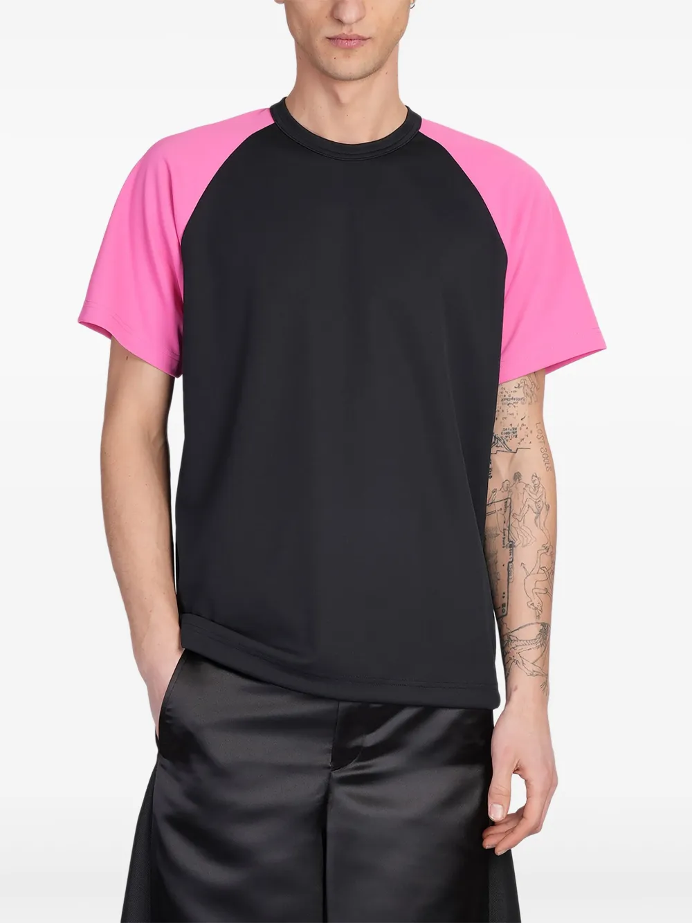 two-tone T-shirt