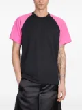 Comme des Garçons Homme Plus two-tone T-shirt - Black