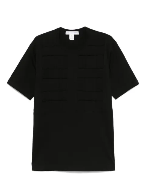 Comme Des Garçons Shirt seam-detail T-shirt