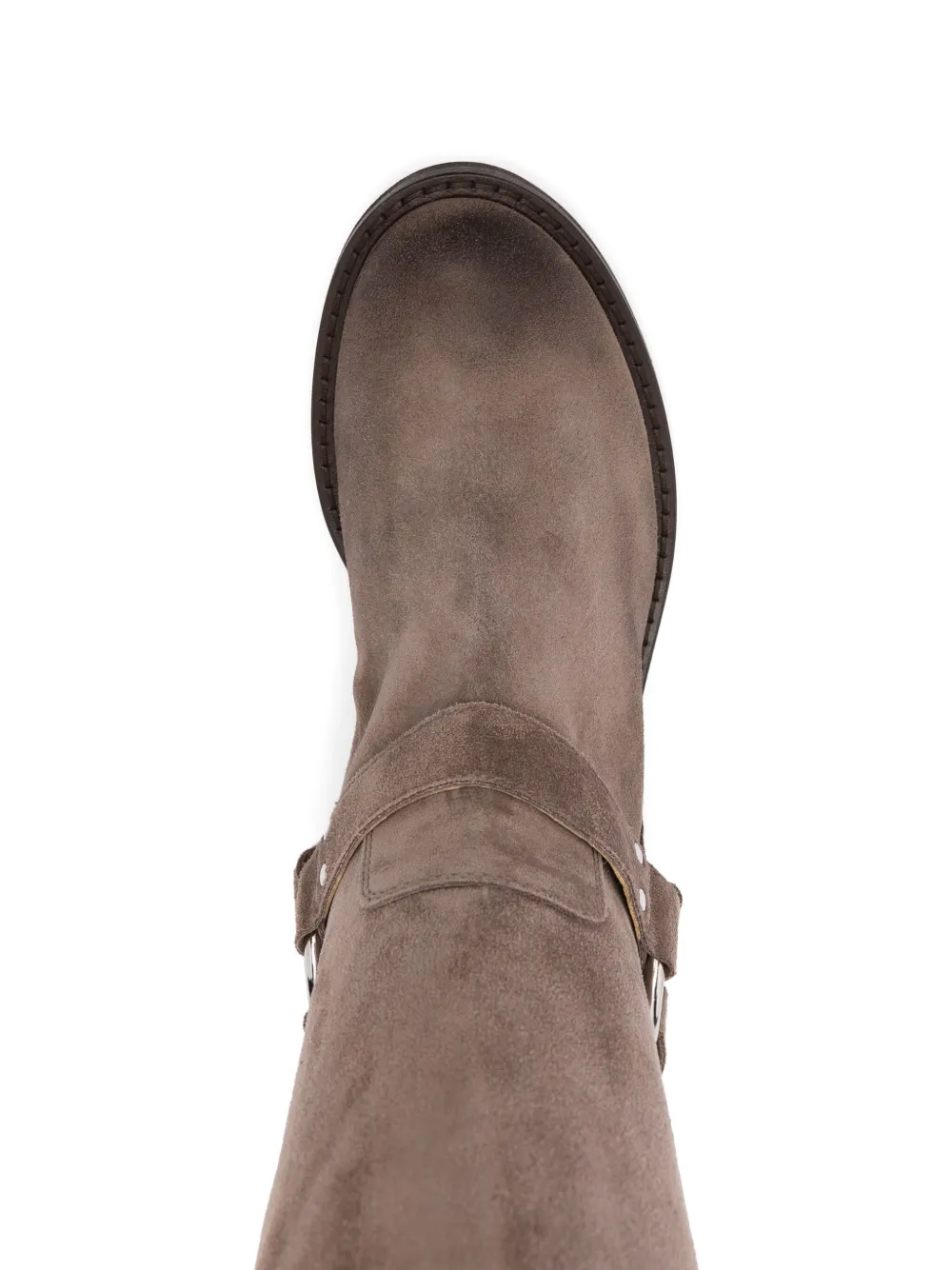 Via Roma 15 suede boots Brown