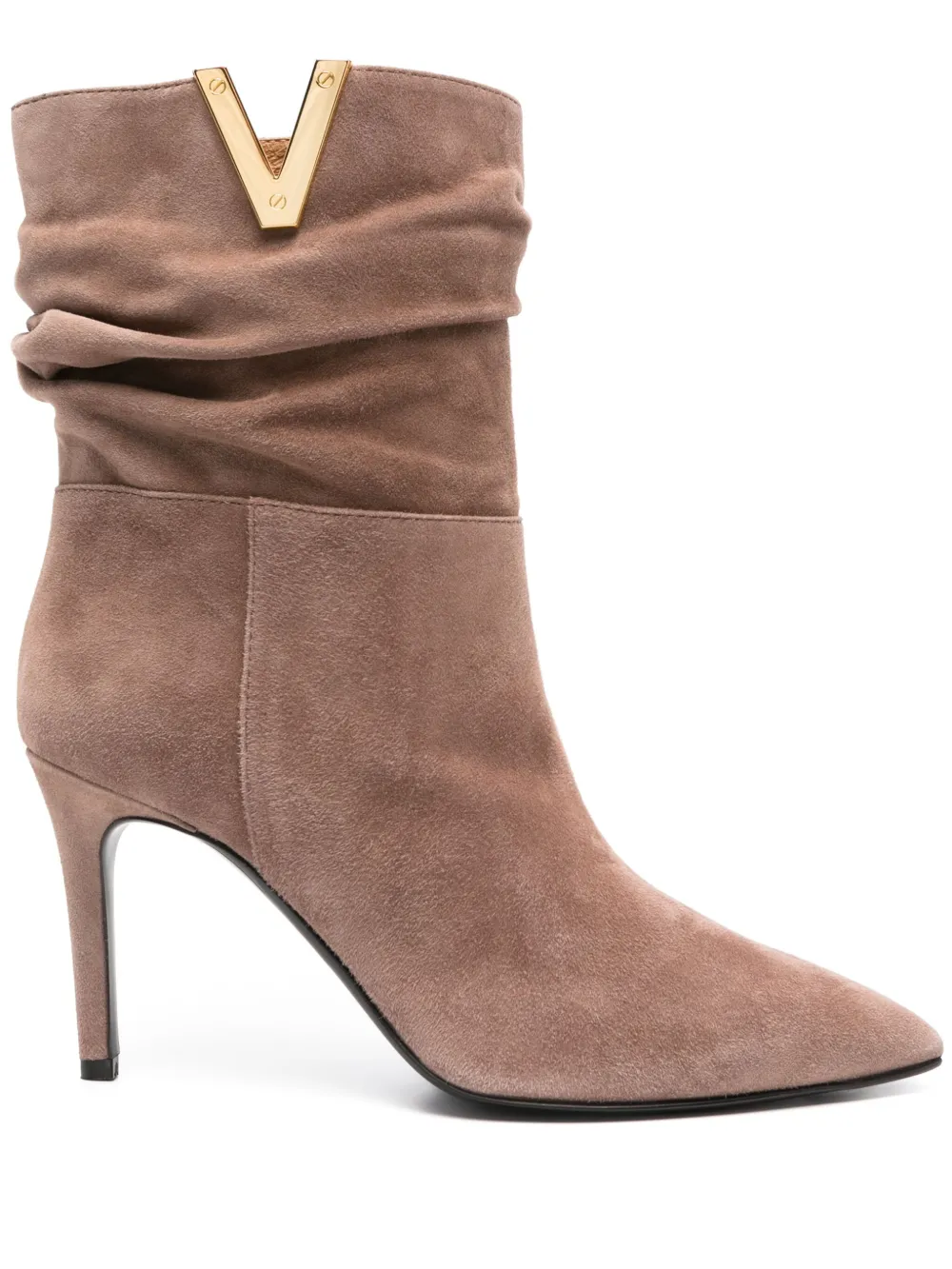 80mm suede boots