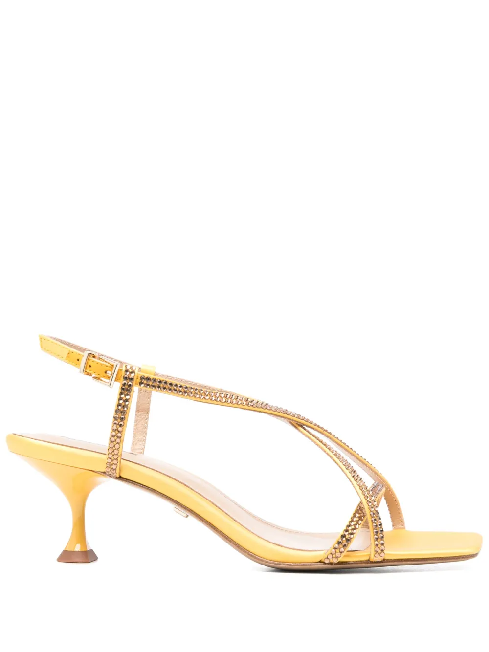 Lola Cruz 55mm Liberty sandals Yellow