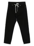 STATE OF ORDER drawstring jeans - Black
